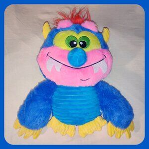 NWT My Pet Monster Dog Toy - Squeak & Crinkle Plush - 12" - Hasbro